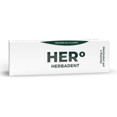 Herbadent Hero mezizubní gel s fluoridy 25 g – Zboží Mobilmania