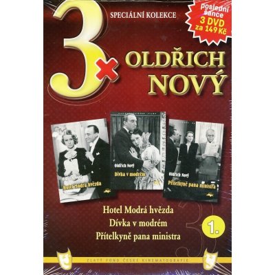 Oldřich Nový 1. DVD – Sleviste.cz