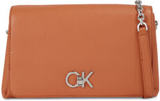 Calvin Klein kabelka Re-Lock Shoulder bag Md K60K611057 Hnědá