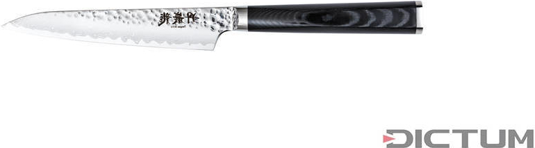 Dictum Japonský nůž Tanganryu Hocho Linen Micarta Gyuto Fish and Meat Knife 135 mm