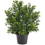 Umělá rostlina Buxus keřík v květináči, 31cm – Sleviste.cz