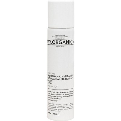 The Organic Hydrating Ecological Hairspray Light Argan 250 ml – Zboží Mobilmania