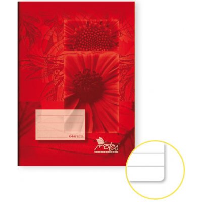 NOTES školní sešit 644 A6 linka 40l economy – Zboží Dáma