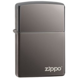 Zippo benzínový černý Ice W Logo 25080