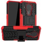 Pouzdro Kick odolný hybridní na mobil Nokia 5.4 - červený – Zboží Živě