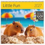 nástěnný plánovací Little Fun 30cm x 30cm, LP04-27 2027 – Zboží Dáma
