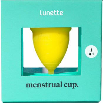 Lunette Menstruační kalíšek velikost 1 Yellow