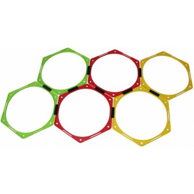Merco Agility Hex Rings tréninková sada 6 ks – Sleviste.cz