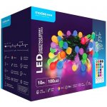 Modee Lighting LED vánoční řetěz 100 LED 10m multicolor bobule + dálkové – Hledejceny.cz