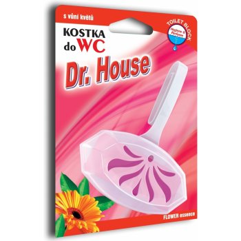 Dr. House kostka do WC vůně květin 40 g