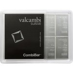 Combi Bar Valcambi SA Švýcarsko stříbrný slitek 10 x 10 g – Zboží Dáma