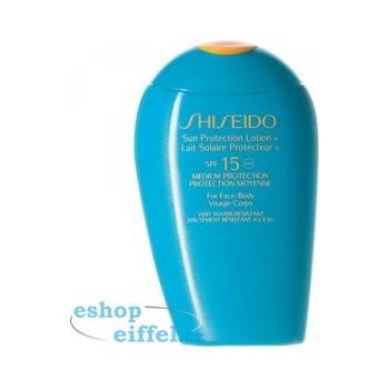 Shiseido Sun Protection opalovací mléko na obličej a tělo SPF15 150 ml