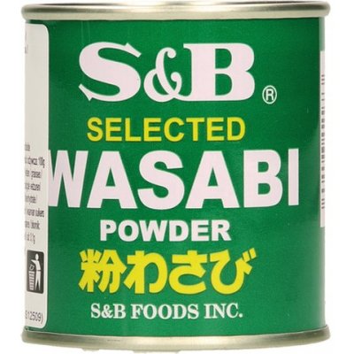 S & B Křenový prášek s wasabi 30 g – Zboží Dáma