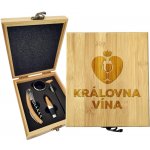 Sablio Dárková sada na víno Královna vína: 147×168×49 mm – Hledejceny.cz