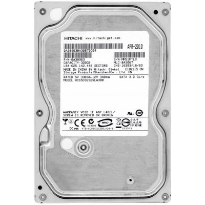 Hitachi 320GB SATA II 3,5", HCS5C3232SLA380