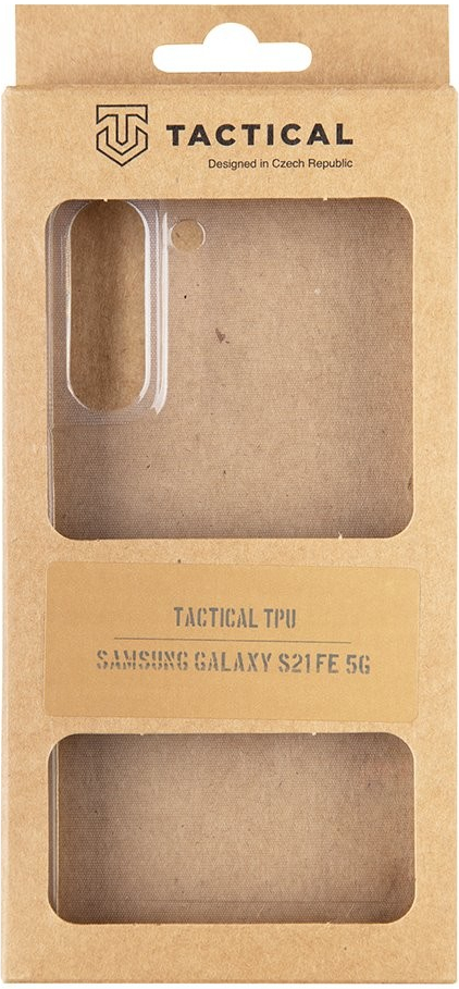 Pouzdro Tactical TPU Samsung Galaxy S21 FE 5G čiré