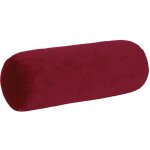 SCANquilt polštář válec VELVET vínová 15x40 – Zboží Mobilmania