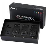 Fox Mini Micron X Sada hlásičů 3+1 Černá