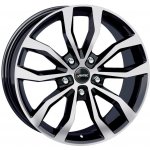 Autec Uteca 7,5x17 5x114,3 ET40 black polished – Hledejceny.cz