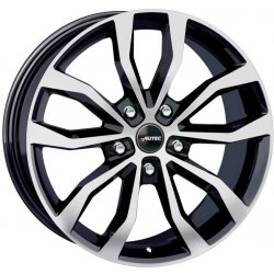 Autec Uteca 7,5x17 5x114,3 ET40 black polished