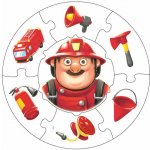 Puzzlika 13524 Profese 2 naučné 21 dílků – Zboží Dáma