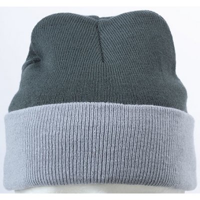 Knitted cap MB7550 tmavě šedá/světle šedá – Hledejceny.cz