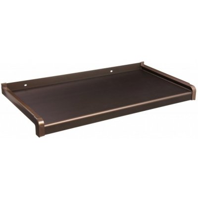 Deokork Venkovní hliníkový tažený parapet nos 25 mm 50x500 mm Bronz ELOX – HobbyKompas.cz