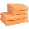 Ručník Tegatex bavlněný ručník z mikro bavlny oranžová 50 x 90 cm