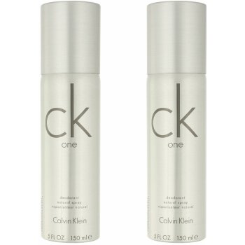 Calvin Klein CK One deospray 2 x 150 ml