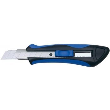 Odlamovací nůž "Soft-cut", modrá/černá, 18 mm, WEDO