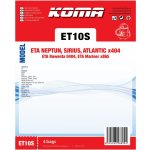 KOMA ET10S - sáčky ETA Neptun 1404 3404, Rowenta 0404 4 ks