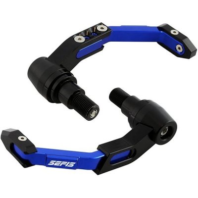 SEFIS Protech CNC chrániče páček Yamaha tmavě modré – Sleviste.cz