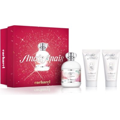 Cacharel Anaïs Anaïs Cacharel Anais Anais L'Original EDT pro ženy 100 ml + Cacharel Anais Anais tělové mléko pro ženy 50 ml + Cacharel Anais Anais tělové mléko pro že – Sleviste.cz