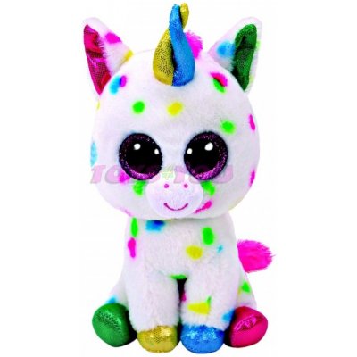 Beanie Boos HARMONIE jednorožec s puntíky 15 cm – Zboží Mobilmania