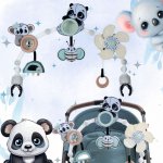 Tiny Love hrazda na kočárek Decor černo/bílá – Sleviste.cz