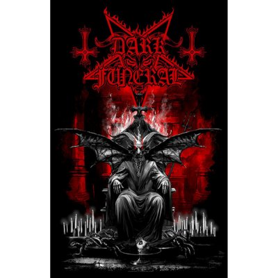 Spiral Dark Funeral Vlajka Baphomet Velikost: UNI – Hledejceny.cz