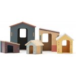 Kid's Concept Dřevěné skládací domečky z kolekce Edvin – Zboží Mobilmania