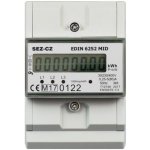 SEZ Elektroměr MID fakturační 3 fázový, 5–80 A EDIN 6252 MID – Hledejceny.cz