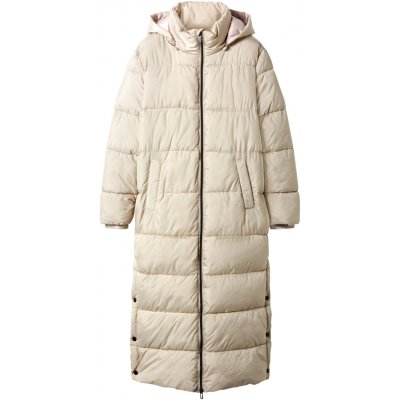 Esmara prošívaný maxi kabát béžová – Zboží Dáma