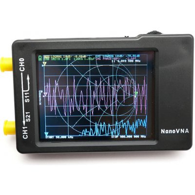 NanoLab NanoVNA-H 50kHz-900MHz přenosný vektorový síťový analyzátor – Hledejceny.cz