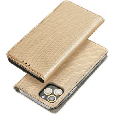 Book Smart Case Xiaomi Redmi Note 8T, barva zlatá – Zboží Mobilmania