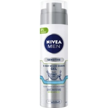 Nivea Men Sensitive gel na holení na 3denní strniště 200 ml