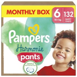 Pampers Harmonie Pants 6 15 kg+ 1x132 ks
