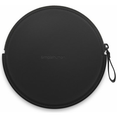 Simplehuman Sensor Compact černé pouzdro se zipem pro kosmetická zrcátka ST9002