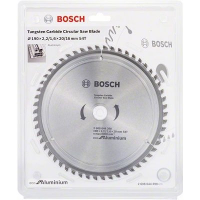 Bosch Pilový kotouč Eco for Aluminium, 190x1,6 mm 2608644390 – Zbozi.Blesk.cz