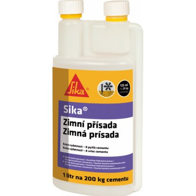 Sika Zimní přísada = superplastifikátor 1l – Zbozi.Blesk.cz