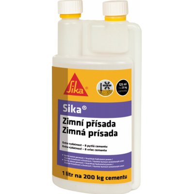 Sika Zimní přísada = superplastifikátor 1l – HobbyKompas.cz