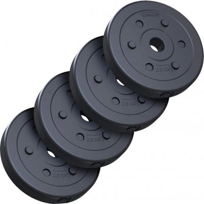 SCSports sada závaží plast, cementová směs 10 kg 30/31 mm – Hledejceny.cz