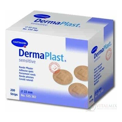 DERMAPLAST náplasti Soft kulaté průměr 22 mm 200 ks – Sleviste.cz