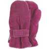 Kojenecká rukavice Sterntaler Rukavičky kojenecké Pure fleece suchý zip tmavě růžové
